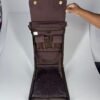 Brown tetron material tech-bag